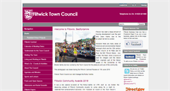Desktop Screenshot of flitwick.gov.uk